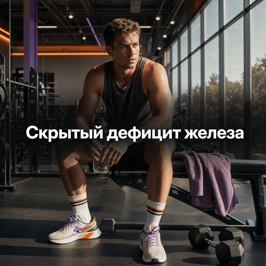 Скрытый дефицит железа: почему ваш силовой прогресс обнулился, а мышцы перестали расти