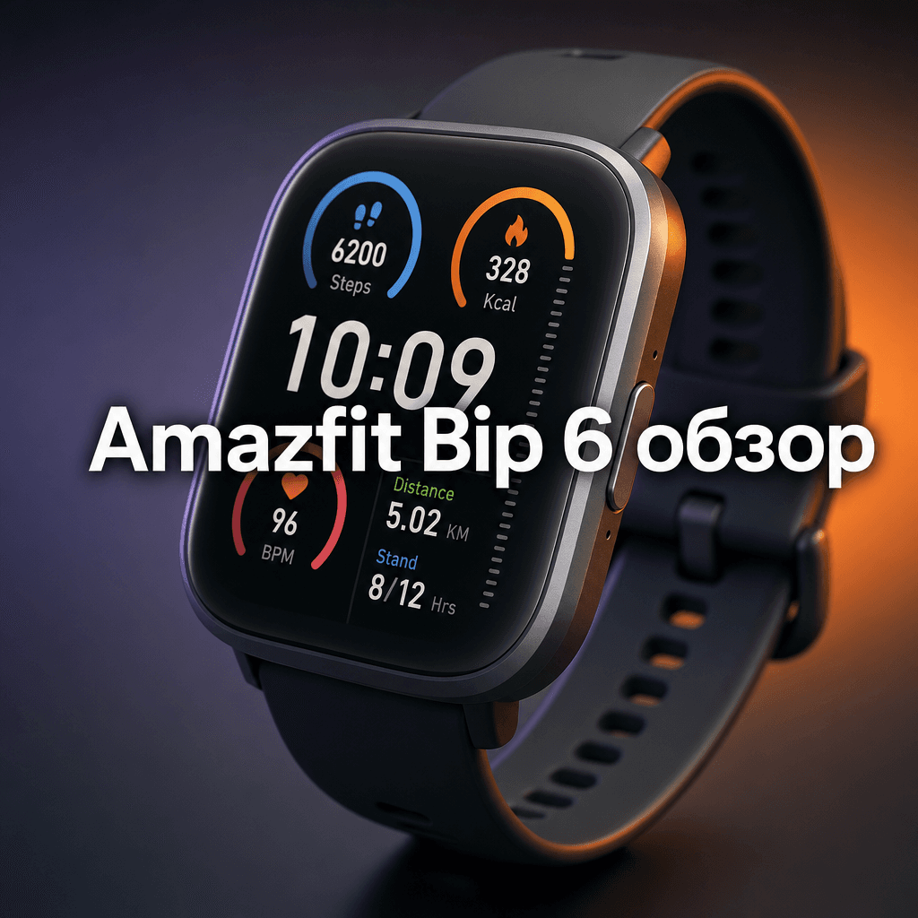Amazfit Bip 6 обзор: GPS-трекер за копейки