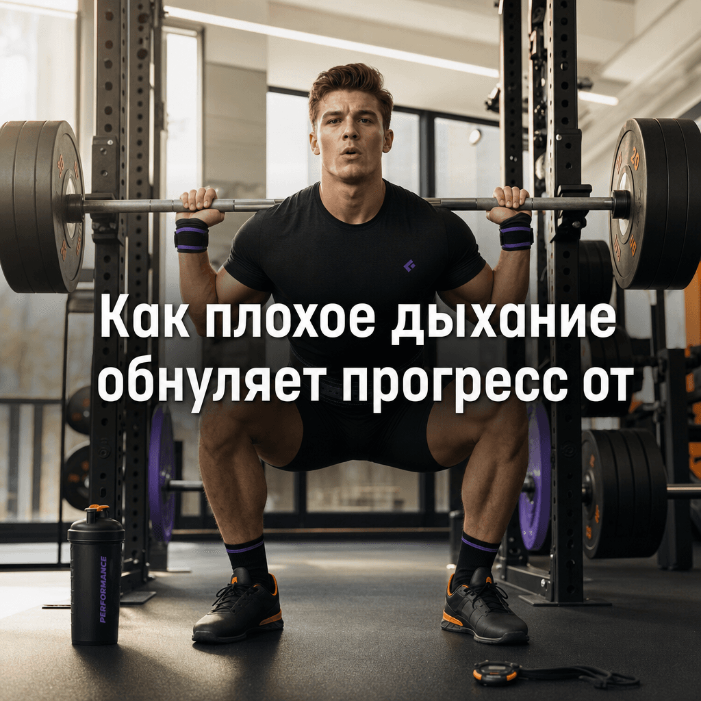 Как плохое дыхание обнуляет прогресс от силовых тренировок