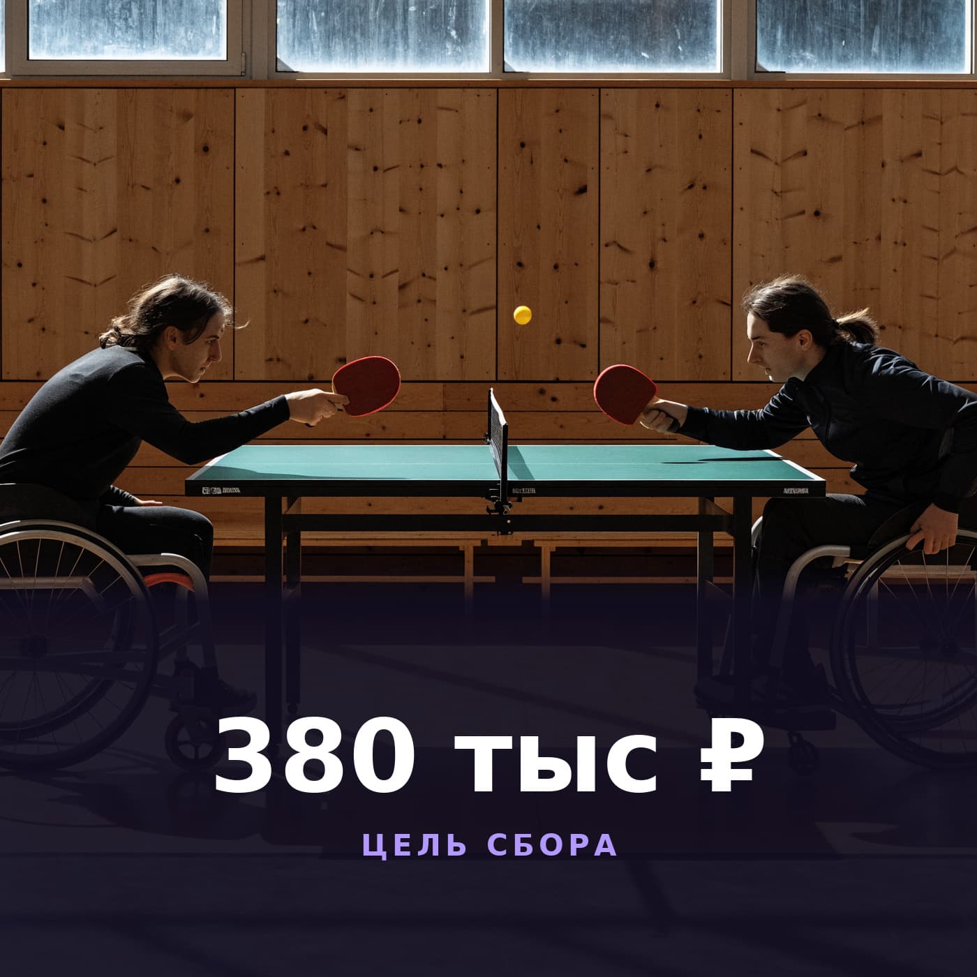Настольный теннис сидя: секция